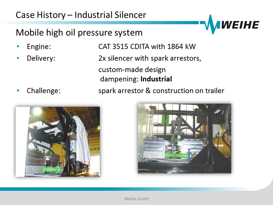 Weihe-Case-History-Industrieanwendung-Acoustic-Modelling-Schalldaempfer-Funkenfaenger-CAT-3515-CDITA