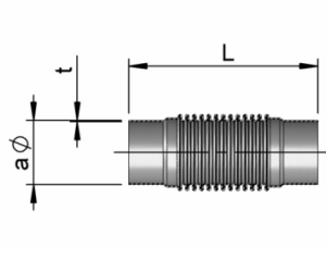 Kompensatoren mit Schweißenden L30